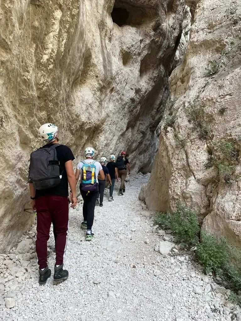 Escursione nelle gole di Fara San Martino